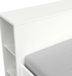 Bett Polly 160 x 200 cm-matt weiß