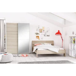 Bett Prya 140 x 190/200 cm-Shannon Eiche