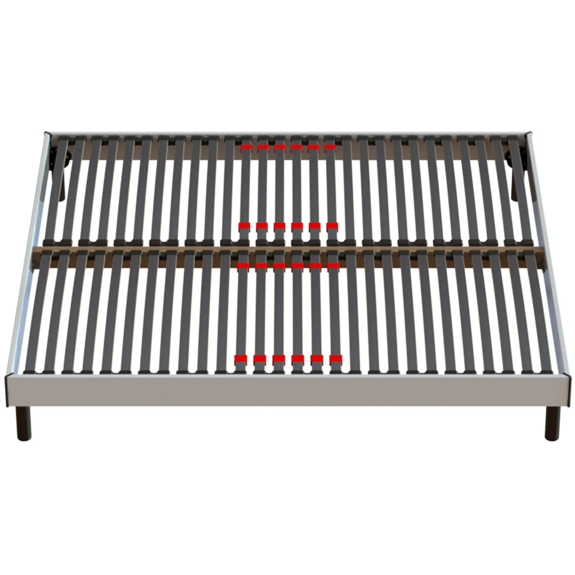 Bettrahmen Senne 28 Latten 140x200 - weiß