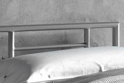 Bett Sandro 90 x 200 cm - grau