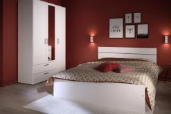Bett Sole Mio 140x190 - weiß