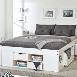 Bett Xavier 180x200 - white wash