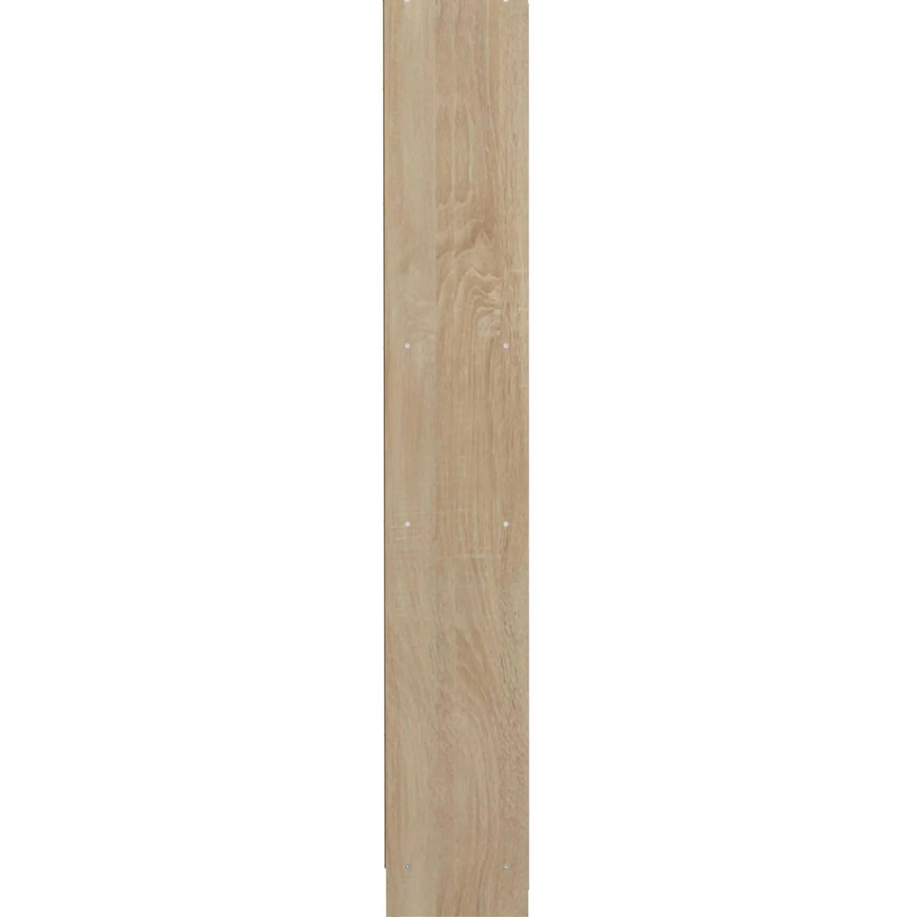 Biarritz Säulenschrank 2 Türen - weiß/eiche