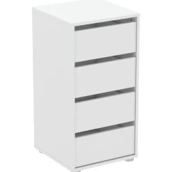 Blokty Kommode - 396x39,30x76,30 cm - Weiß/Spanplatte