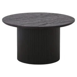 Boavista Dunkelbraun Couchtisch | Ø80x45 cm | MDF