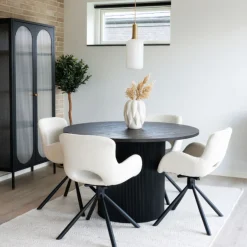 Boavista Esstisch - Dunkelbraun | Ø120x75 cm | MDF