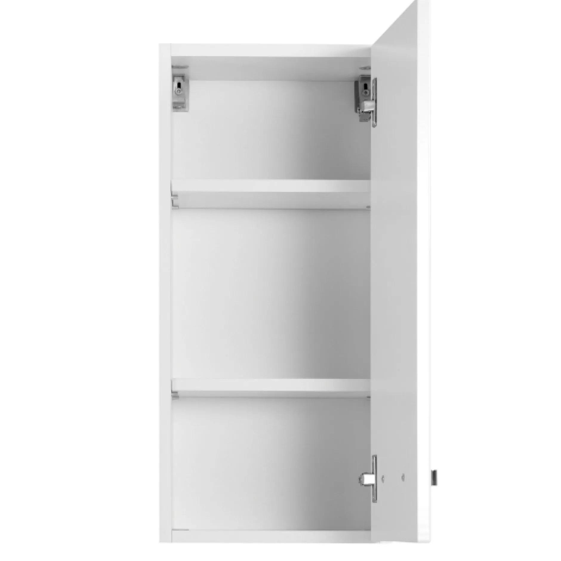 BobbiBadezimmer : Säulenschrank, Spiegelschrank, Waschbeckenunterschrank, Hängeschrank, Unterschrank - Hochglanz weiß