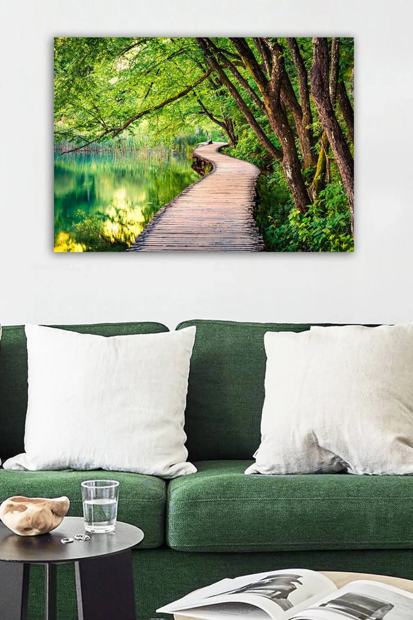 Bract Dekoratives Leinwandbild | Holzrahmen | 50 x 70 cm