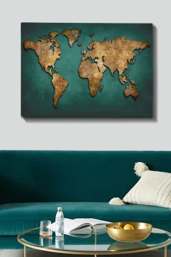 Bract Dekoratives Leinwandbild | Holzrahmen | 70 x 100 cm