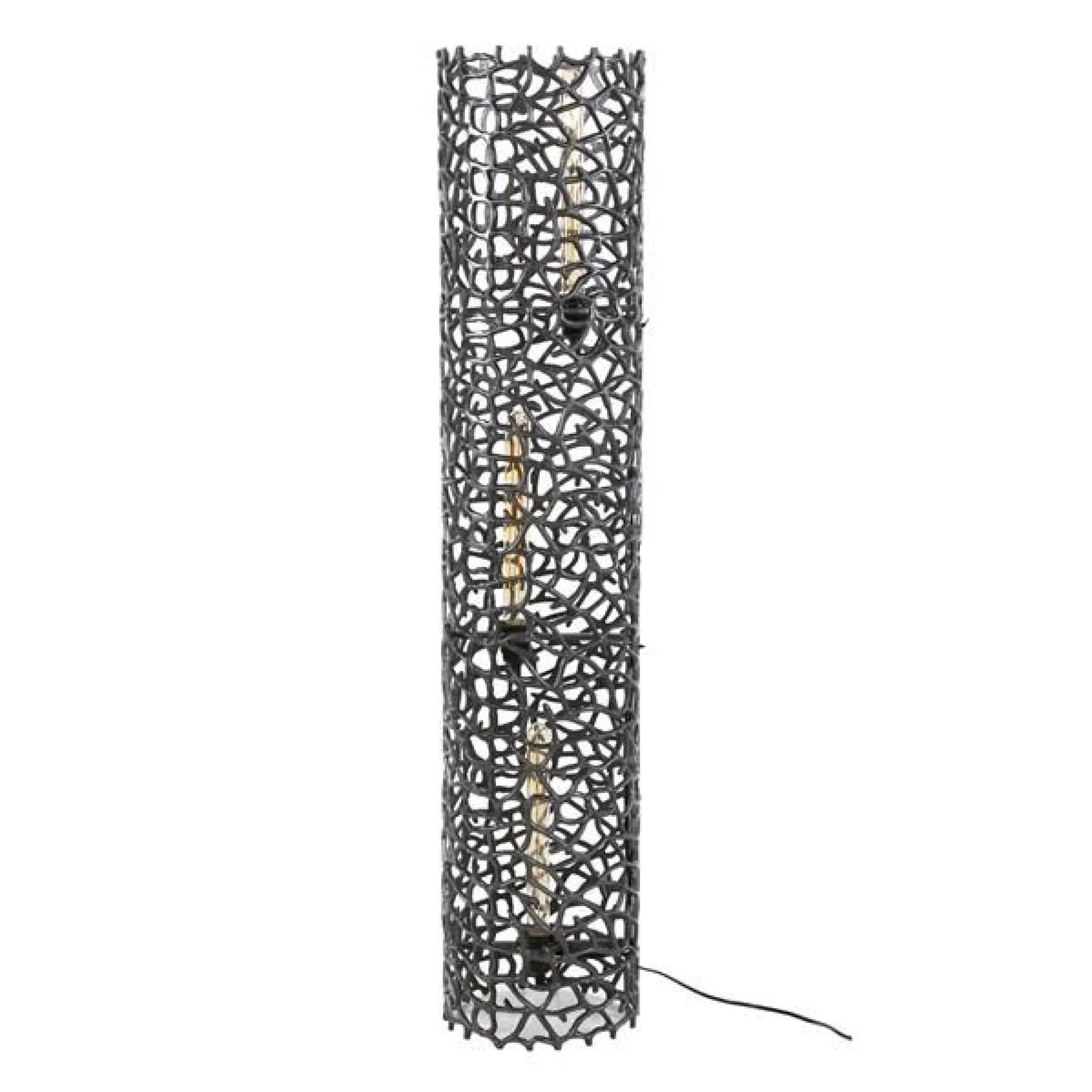 Branch Stehleuchte 122 cm-schwarz nickel