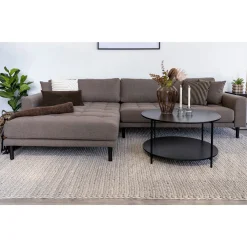 BRAUNES LIDO LOUNGE SOFA - LINKE SEITE