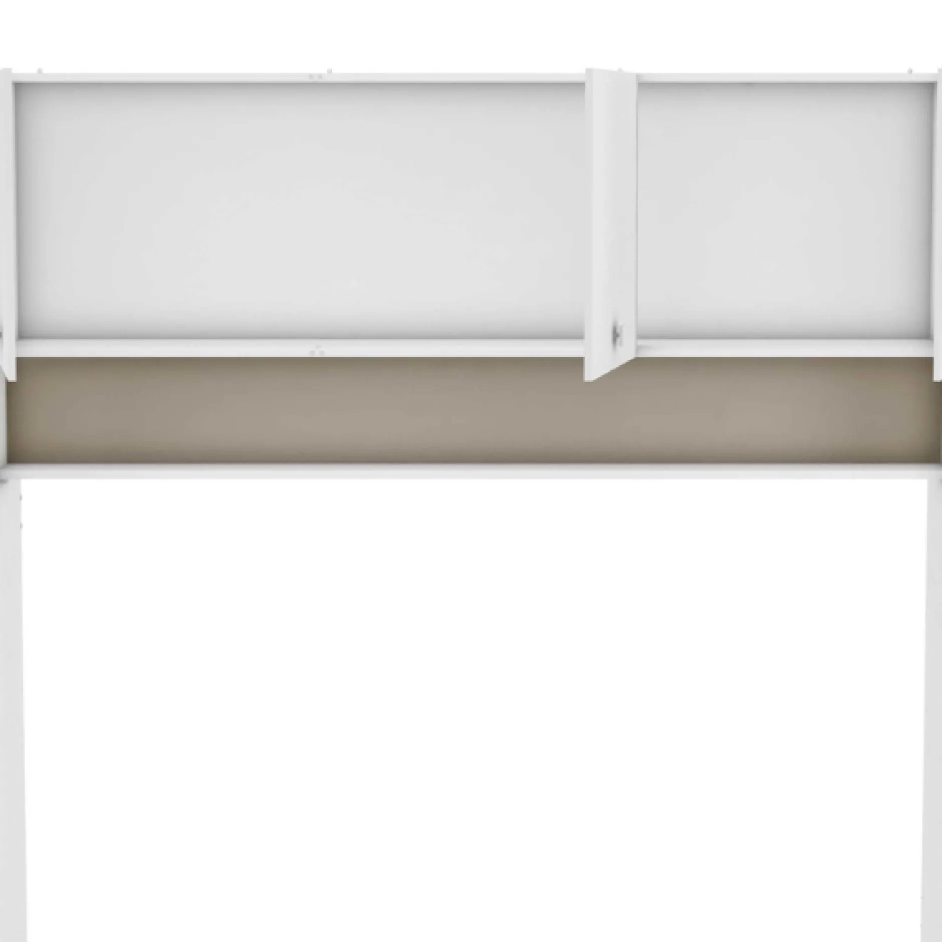 Brückenelement Tidelle matt weiß/beige