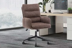 Bürostuhl Aimé - 64x68x88cm - verstellbar - braun