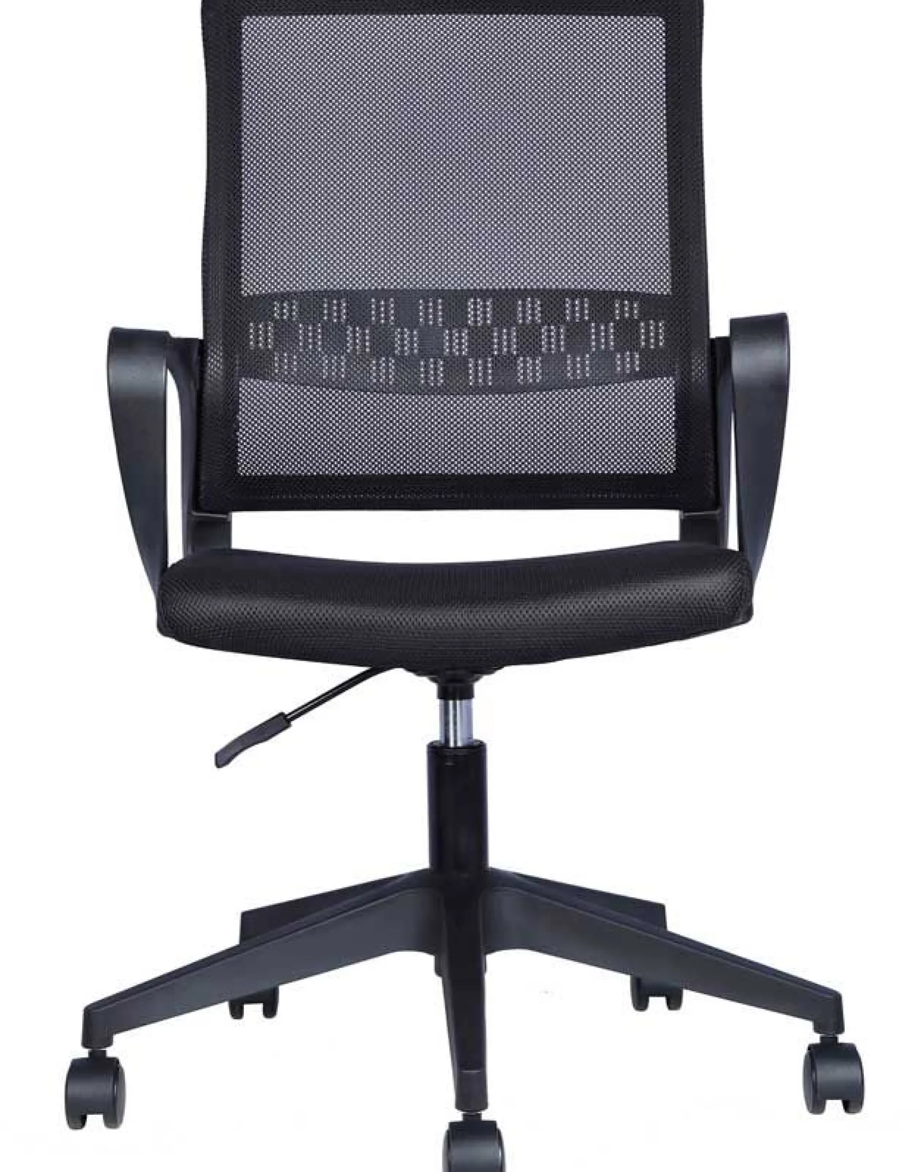 Bürostuhl Dylan - 54x60x90cm - mit Rollen - verstellbar - schwarz
