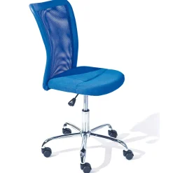 Bürostuhl Eva ohne Armlehne - blau