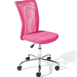 Bürostuhl Eva ohne Armlehne - rosa