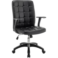 Bürostuhl Luka | 58 x 59 x 96 cm | Schwarz