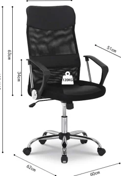 Bürostuhl Max - schwarz