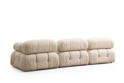 Bubble Ecksofa | BUCHENHOLZ / SPANPLATTE | Creme