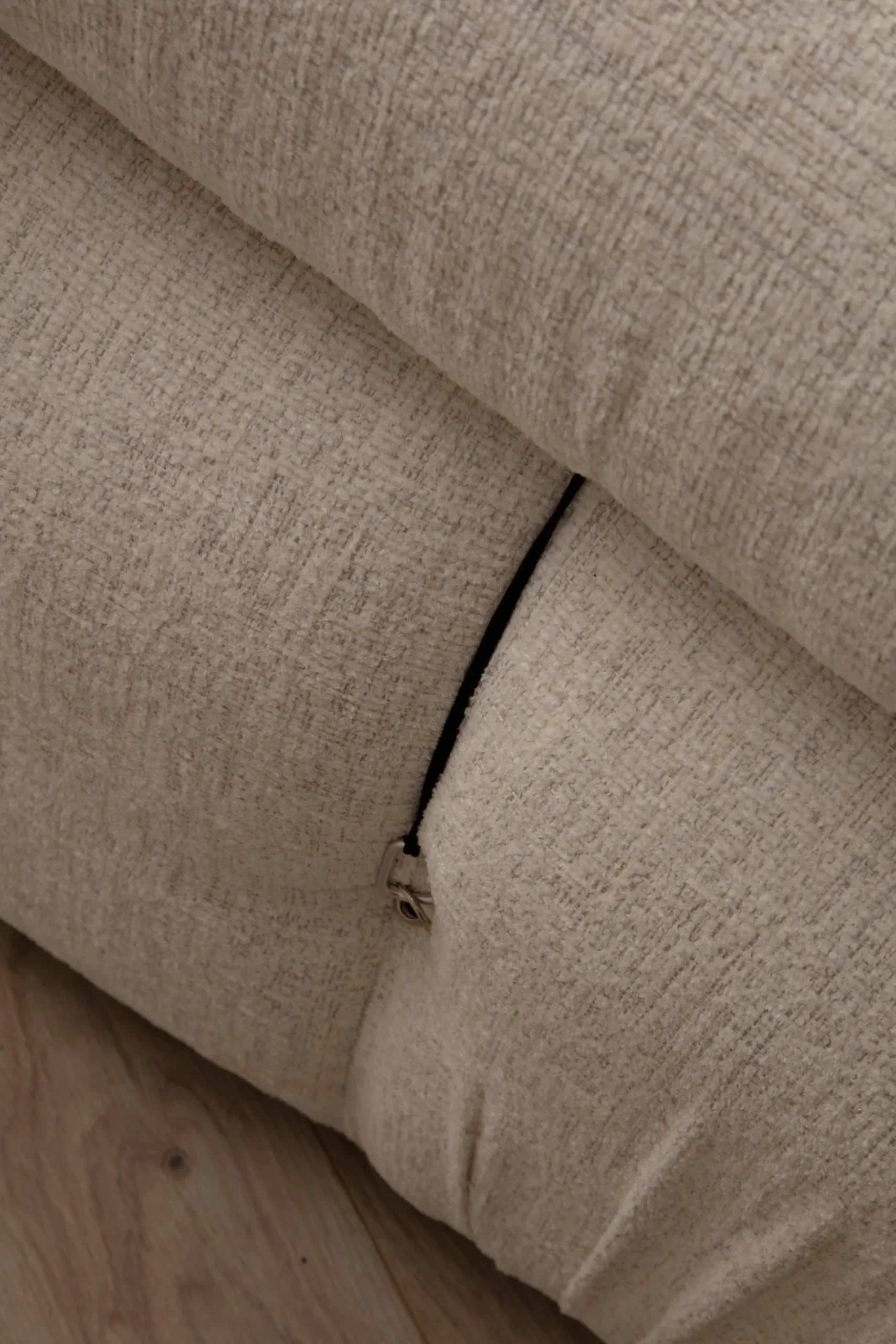 Bubble Ecksofa | BUCHENHOLZ / SPANPLATTE | Creme