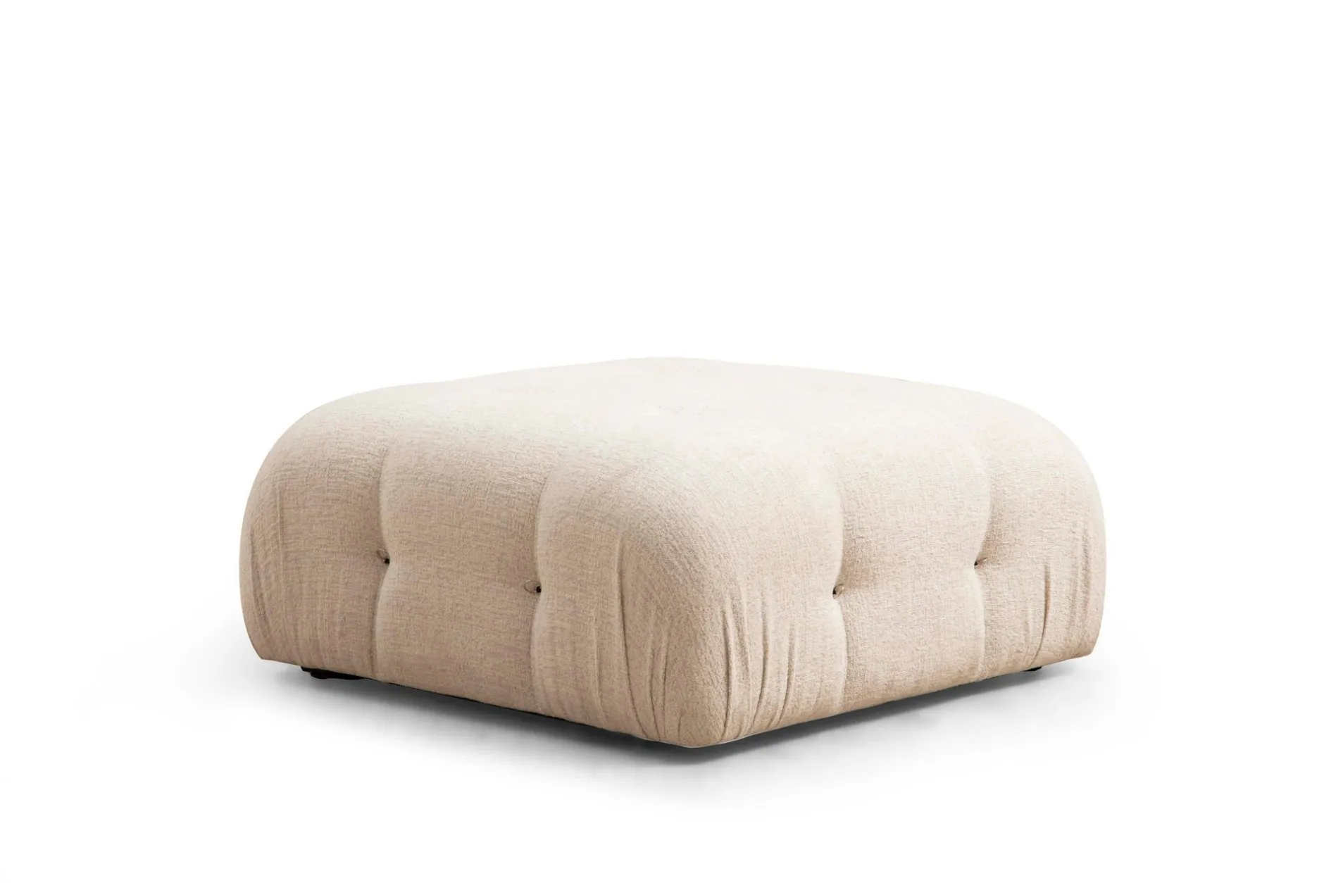 Bubble Ecksofa | BUCHENHOLZ / SPANPLATTE | Creme