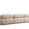 Bubble 3-Sitzer-Sofa | BUCHENHOLZ / SPANPLATTE | Creme