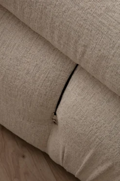 Bubble 3-Sitzer-Sofa | BUCHENHOLZ / SPANPLATTE | Creme