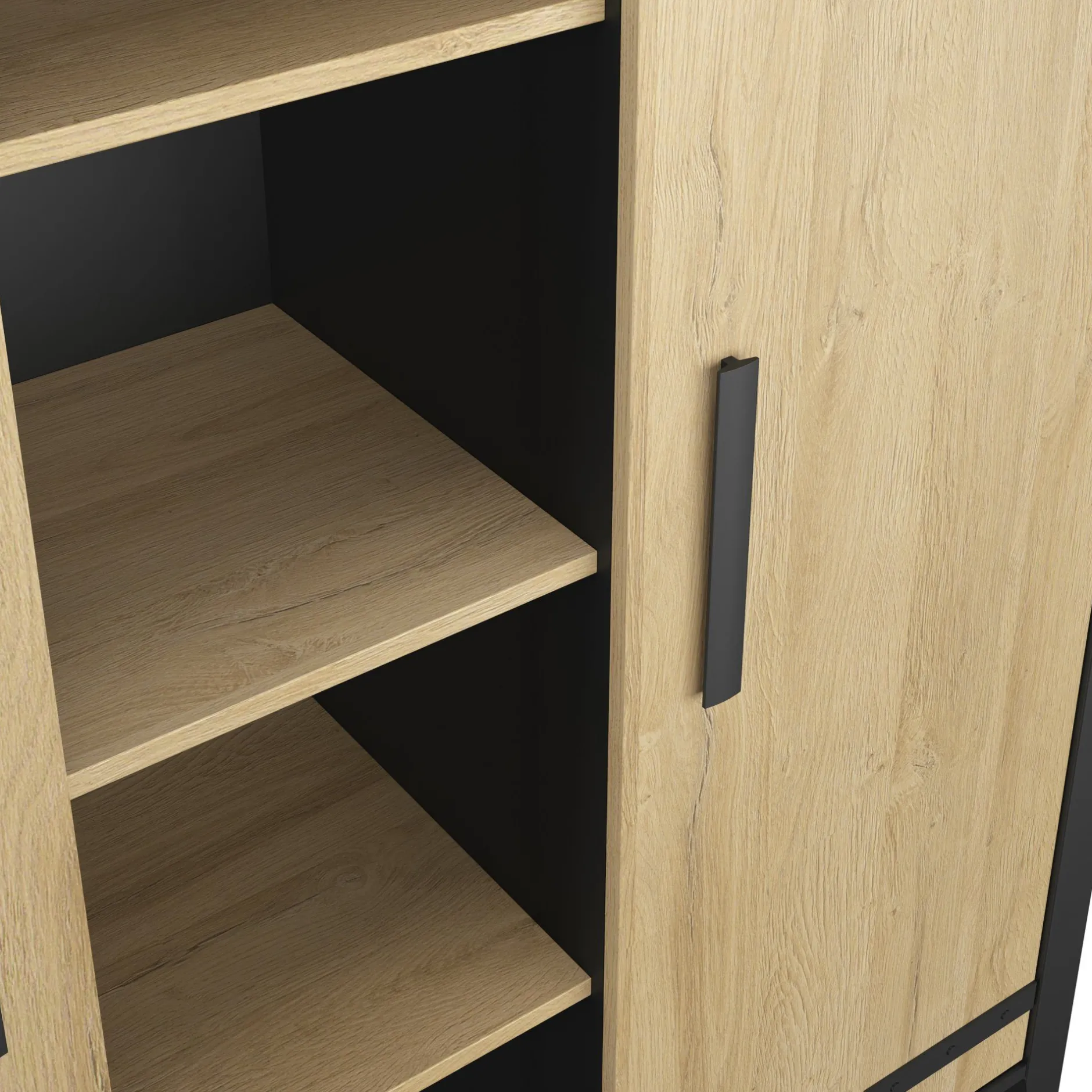 Buffetschrank Cork | 136 x 45 x 160 cm | Gold Oak Design
