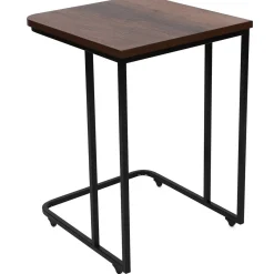 Ce Metal Zigon Satztisch (3-teilig) | METALLRAHMEN | Walnuss, Schwarz