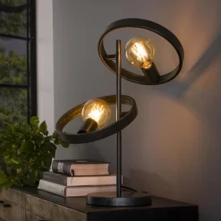 CharlesTischlampe -Charcoal