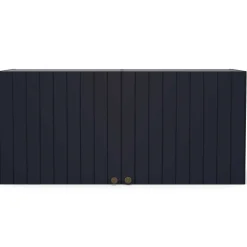 Chester Wandschrank - 120x37x55cm - 2 Türen - indigo