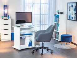 Computertisch Adda - weiß