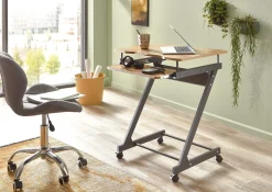 Computertisch | 60 x 49 x 76 cm | Sonoma Oak Design
