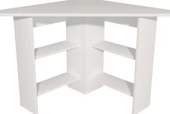 Corner Schreibtisch | 100 % MELAMIN | Weiß