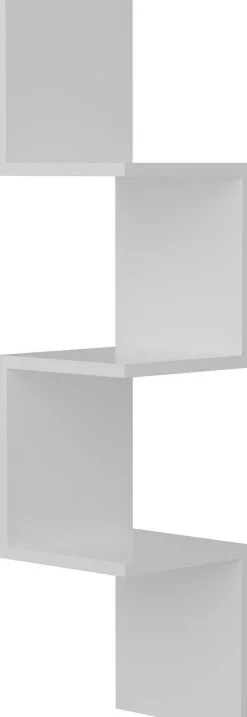 Corner Wandregal | 100 % MELAMIN | Weiß