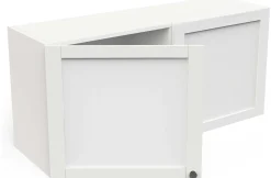 Cottage Oberschrank - 120x37x55cm - 2 Türen - weiß