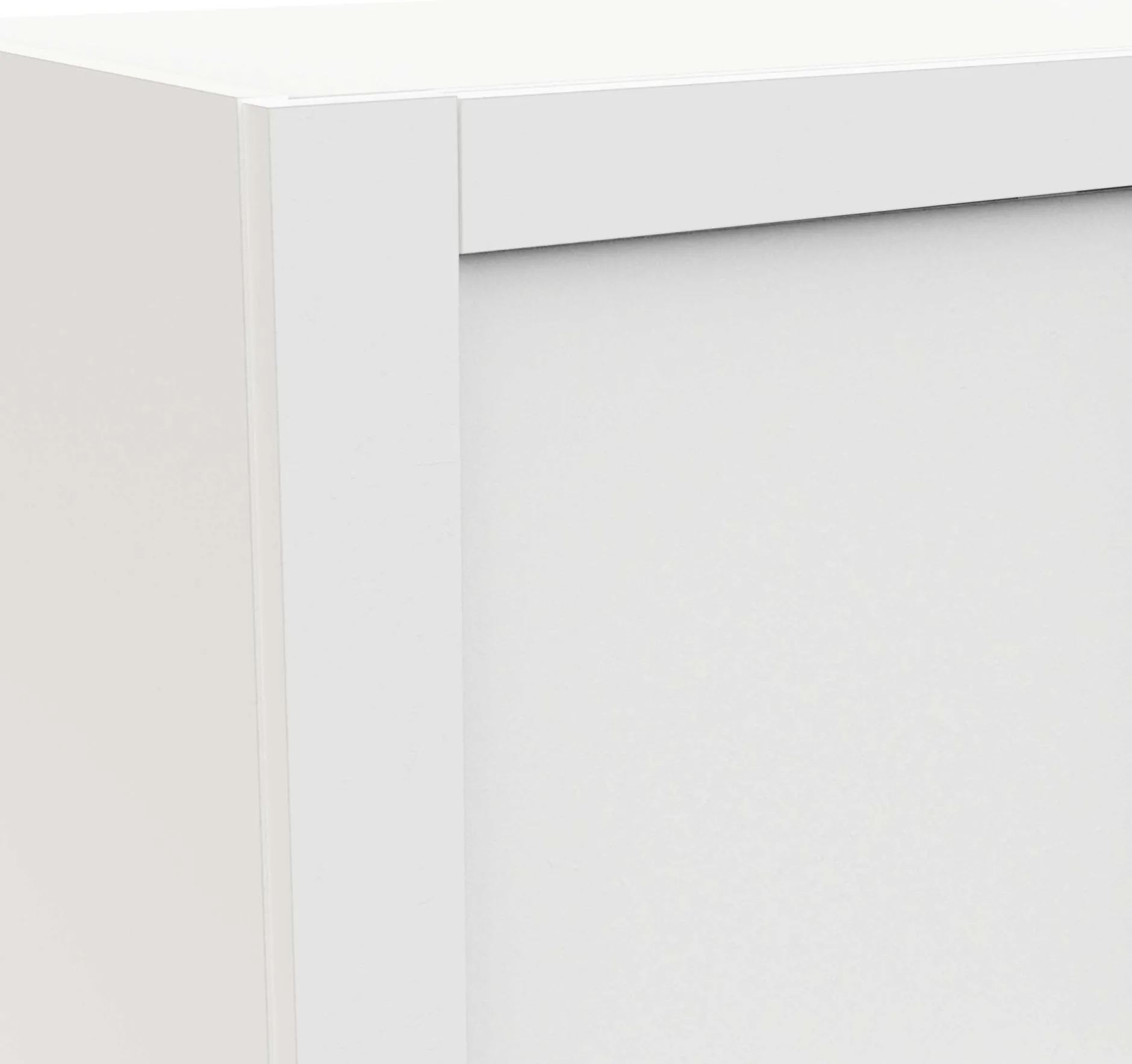 Cottage Oberschrank - 120x37x55cm - 2 Türen - weiß