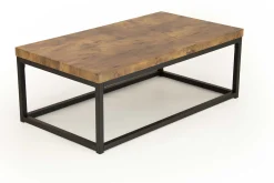 Couchtisch Arras 100cm - Sonoma Eiche/Dunkelholz