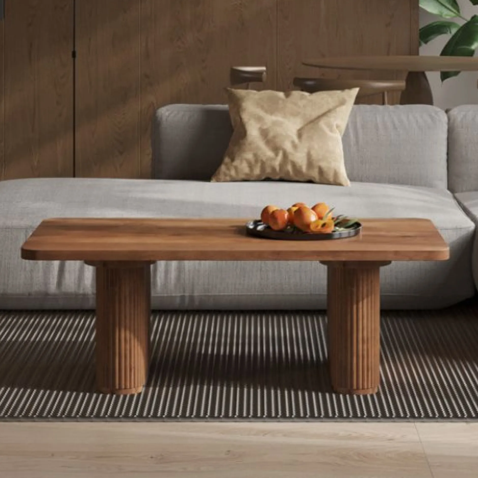 Couchtisch Aspinall | 120 x 60 x 40 cm | Mangoholz