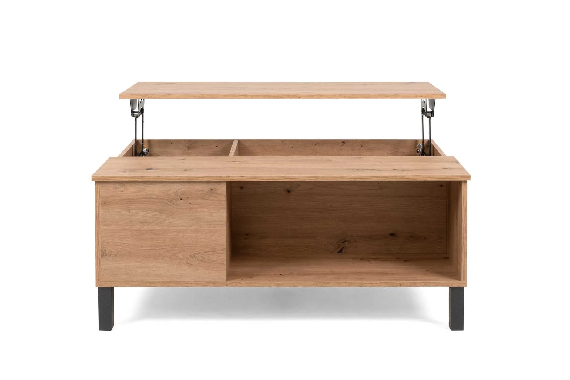 Couchtisch Comas 103x67 mit 1 Tür - Eiche
