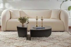 Couchtische Orion - 60x90x30cm - 2er Set - anthrazit