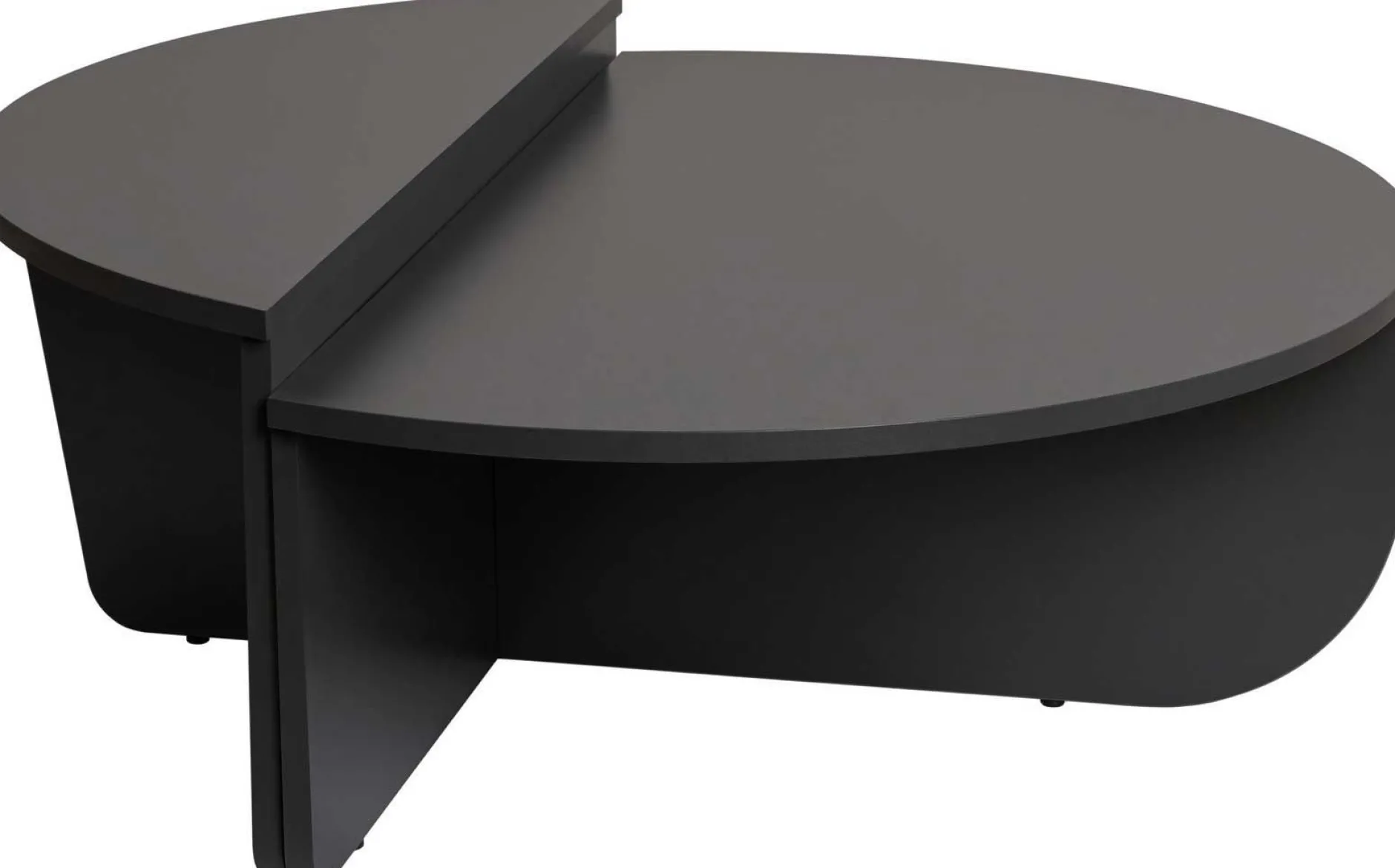 Couchtische Orion - 60x90x30cm - 2er Set - anthrazit