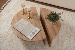Couchtische Orion - 60x90x30cm - 2er Set - Atlantikkiefer