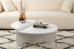 Couchtische Orion - 60x90x30cm - Satz von 2 - weiß
