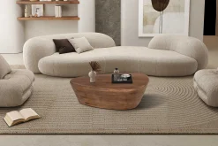 Couchtisch Evariste | 107 x 78 x 30 cm | Mangoholz massiv