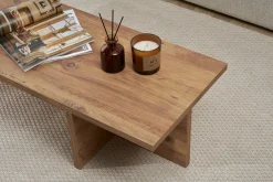 Couchtisch Harbor - 100% MELAMINE - Atlantik-Kiefer - 30 x 45 x 120 cm