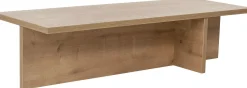 Couchtisch Harbor - 100% MELAMINE - Saphireiche - 30 x 45 x 120 cm