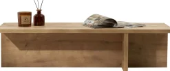 Couchtisch Harbor - 100% MELAMINE - Saphireiche - 30 x 45 x 120 cm
