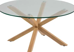 Couchtisch Hennie ø82cm - Eiche Dekor