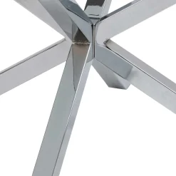 Couchtisch Hennie ø82cm - Tischplatte aus Glas